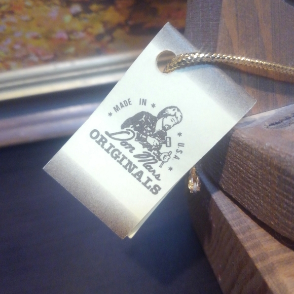 💎 1981 🔥🆕 Vintage 80s Seamstress Wood Carving Statue Don Mars USA made Sewing - Picture 7 of 16